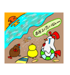 鳥たちの夏編2（個別スタンプ：28）