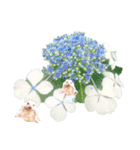 花 モルモット ハリネズミ ロブスター（個別スタンプ：2）