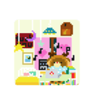 どこかのだれかににているかわいいこ（個別スタンプ：3）