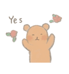 モコモコクマちゃん（個別スタンプ：16）