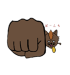 リカオンくん②（個別スタンプ：4）