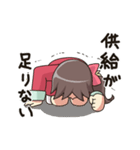 喜怒哀楽の激しいオタクちゃん2（個別スタンプ：19）