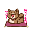 柴犬小豆 ver.2（個別スタンプ：14）