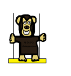 サクゾウチンパンジー（個別スタンプ：40）