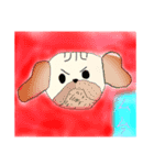 かわいいかわいい犬のスタンプ（個別スタンプ：6）