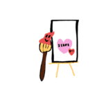 いろいろぶんぼうぐ（個別スタンプ：3）