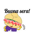 ランプレドットの妖精 イタリア語.ver（個別スタンプ：3）