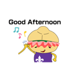 ランプレドットの妖精 英語.ver（個別スタンプ：5）