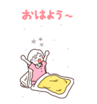 メロン Minimal : 雨の日 (BIGスタンプ)（個別スタンプ：1）