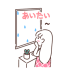 メロン Minimal : 雨の日 (BIGスタンプ)（個別スタンプ：19）