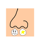 鼻から一言（個別スタンプ：4）