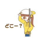 女の子イラストスタンプPart2（個別スタンプ：19）