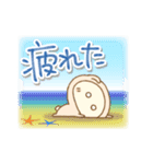 夏もうさぎかぶってますけど(でか文字)（個別スタンプ：17）