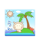 夏もうさぎかぶってますけど(でか文字)（個別スタンプ：24）