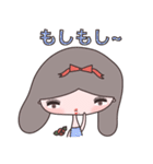 Ribbon Girls*（個別スタンプ：3）