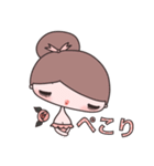 Ribbon Girls*（個別スタンプ：4）