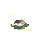 可愛い面白い寿司スタンプ（個別スタンプ：21）