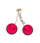 happy veges and fruits（個別スタンプ：14）