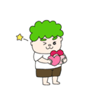 ナチュラルパーマ ゆってぃ君（個別スタンプ：5）
