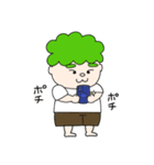 ナチュラルパーマ ゆってぃ君（個別スタンプ：7）