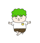 ナチュラルパーマ ゆってぃ君（個別スタンプ：34）