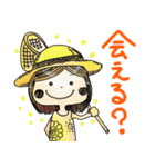 夏だよ！ぼうしちゃん！（個別スタンプ：6）