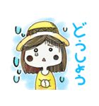 夏だよ！ぼうしちゃん！（個別スタンプ：16）