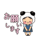 大きい文字のかぶりちゃん（個別スタンプ：15）