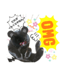 保護猫黒ちゃんと愉快な仲間たち2（個別スタンプ：16）