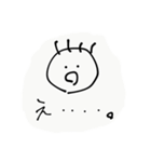 バカが考える ことば（個別スタンプ：4）