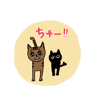 猫たちとシスターズスタンプ（個別スタンプ：6）