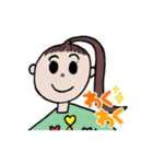 りのっぴのスタンプ（個別スタンプ：2）