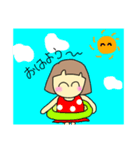 おかっぱーちゃん3（個別スタンプ：1）