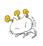 flower cat sticker英語版（個別スタンプ：14）