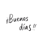使いやすいデカ文字！スペイン語(メキシコ)（個別スタンプ：4）