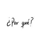 使いやすいデカ文字！スペイン語(メキシコ)（個別スタンプ：16）