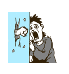 パンクヘッドボーイ-私はただ感情的です（個別スタンプ：3）