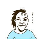 パンクヘッドボーイ-私はただ感情的です（個別スタンプ：4）