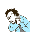 パンクヘッドボーイ-私はただ感情的です（個別スタンプ：10）