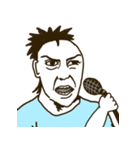 パンクヘッドボーイ-私はただ感情的です（個別スタンプ：14）
