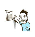 パンクヘッドボーイ-私はただ感情的です（個別スタンプ：29）