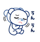 くまくんとおさくん3（個別スタンプ：6）