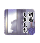 日常で使える日本人形の市松子ちゃん（個別スタンプ：33）