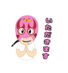 香箱カニクィーン スタンプ Ver.1（個別スタンプ：8）