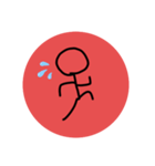 あかくそめてみよーか（個別スタンプ：7）