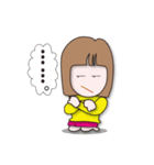 生き生き女性陣（個別スタンプ：4）