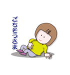 生き生き女性陣（個別スタンプ：9）