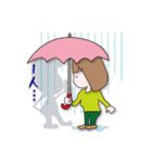 生き生き女性陣（個別スタンプ：12）
