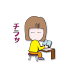 生き生き女性陣（個別スタンプ：16）