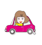 生き生き女性陣（個別スタンプ：17）